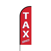 Tax Services Flex Banner Flag - 14 (Single Sided)