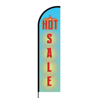 Hot Sale Flex Banner Flag - 16ft (Single Sided)