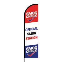 Official Smog Station Flex Banner Flag - 16ft (Single Sided)