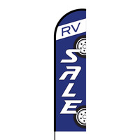 RV Sale Flex Banner Flag - 16ft (Single Sided)