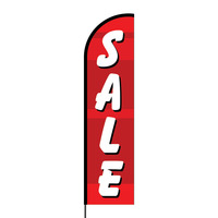 Sale Flex Banner Flag - 16ft (Single Sided)