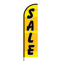 Sale Flex Banner Flag - 16ft (Single Sided)