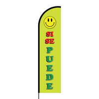 Si Se Puede Flex Banner Flag - 16ft (Single Sided)