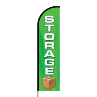 Storage Flex Banner Flag - 16ft (Single Sided)