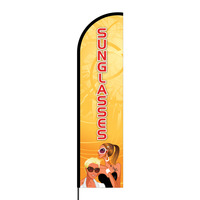 Sunglasses Flex Banner Flag - 16ft (Single Sided)