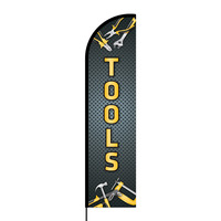 Tools Flex Banner Flag - 16ft (Single Sided)