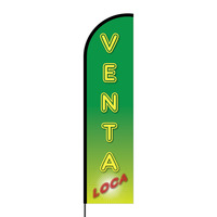 Venta Loca Flex Banner Flag - 16ft (Single Sided)