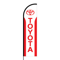 Toyota Flex Banner Flag - 16ft (Single Sided)