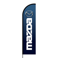 Mazda Flex Banner Flag - 16ft (Single Sided)