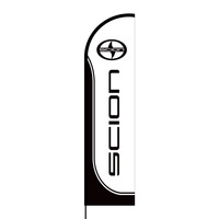 Scion Flex Banner Flag - 16ft (Single Sided)