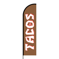 Tacos Flex Banner Flag - 16ft (Single Sided)