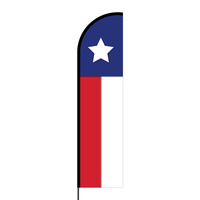 Texas Flex Banner Flag - 16ft (Single Sided)