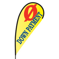 0 Down Payment Flex Blade Flag - 09' Single Sided