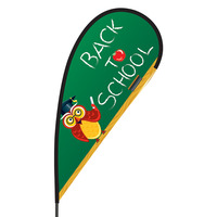 Back to School Flex Blade Flag - 09' Single Sided