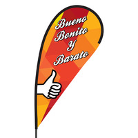 Bueno Bonito y Barato Flex Blade Flag - 09' Single Sided