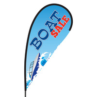 Boat Sale Flex Blade Flag - 09' Single Sided