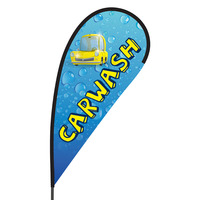 Car Wash Flex Blade Flag - 09' Single Sided