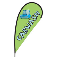 Car Wash Flex Blade Flag - 09' Single Sided