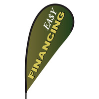 Easy Financing Flex Blade Flag - 09' Single Sided