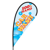 Car Wash Flex Blade Flag - 09' Single Sided