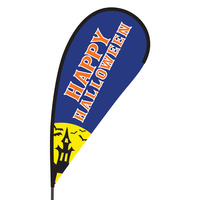 Happy Halloween Flex Blade Flag - 09' Single Sided