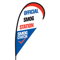 Official Smog Station Flex Blade Flag - 09' Single Sided