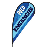 Poco Enganche Flex Blade Flag - 09' Single Sided