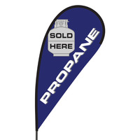 Propane Flex Blade Flag - 09' Single Sided