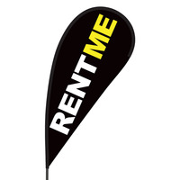 Rent Me Flex Blade Flag - 09' Single Sided