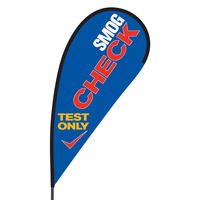 Smog Check Flex Blade Flag - 09' Single Sided