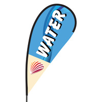 Water Flex Blade Flag - 09' Single Sided