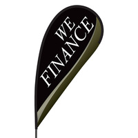 We Finance Flex Blade Flag - 09' Single Sided