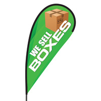 We Sell Boxes Flex Blade Flag - 09' Single Sided