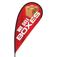 We Sell Boxes Flex Blade Flag - 09' Single Sided