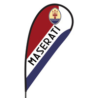 Maserati Flex Blade Flag - 09' Single Sided