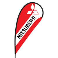 Mitsubishi Flex Blade Flag - 09' Single Sided