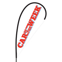 Car of the Week Flex Blade Flag - 09' Single Sided