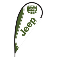 Jeep Flex Blade Flag - 09' Single Sided