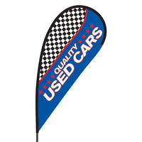 Quality Used Cars Flex Blade Flag - 09' Single Sided