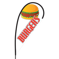 Burgers Flex Blade Flag - 09' Single Sided