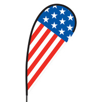 USA Flex Blade Flag - 09' Single Sided