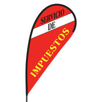 Servicio de Impuestos Flex Blade Flag - 09' Single Sided