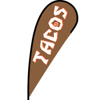 Tacos Flex Blade Flag - 12'