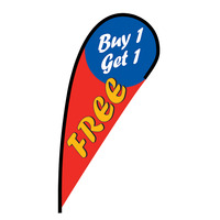 Buy 1 Get 1 Free Flex Blade Flag - 12'