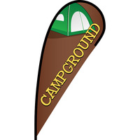 Campground Flex Blade Flag - 12'