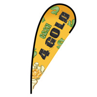 Cash 4 Gold Flex Blade Flag - 12'