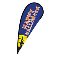 Happy Halloween Flex Blade Flag - 12'