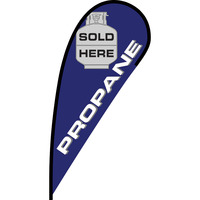 Propane Flex Blade Flag - 12'