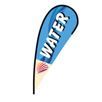 Water Flex Blade Flag - 12'