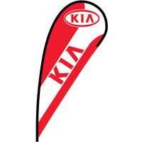 KIA Flex Blade Flag - 12'